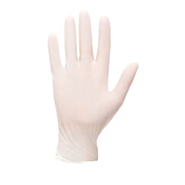 Kesztyű, egyszerhasználatos Latex M