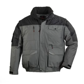 RIPSTOP/3XL szürke/fekete sokzsebes dzseki