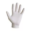 Kesztyű, FEHÉR latex XL púderes /200db